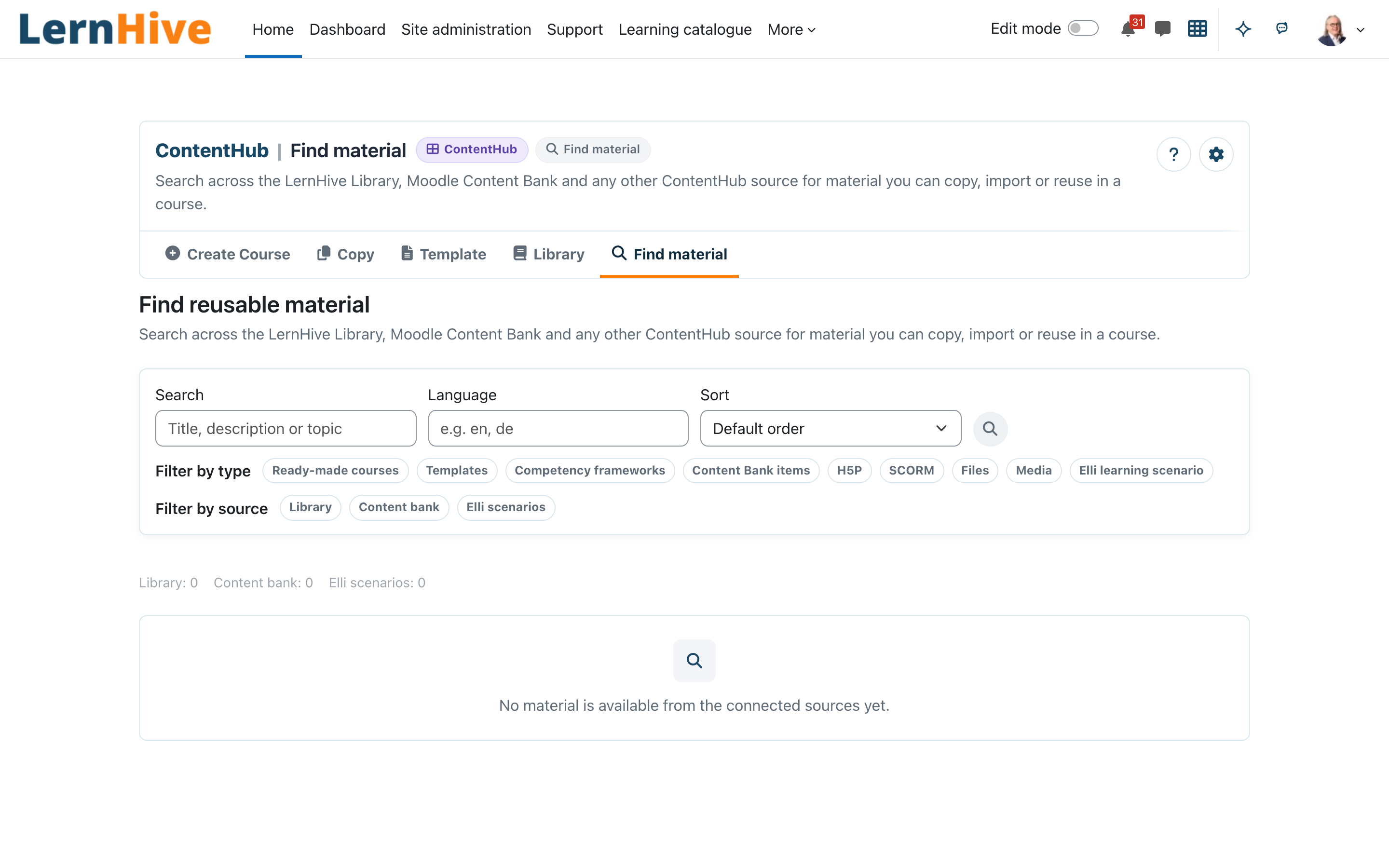 04 materials search